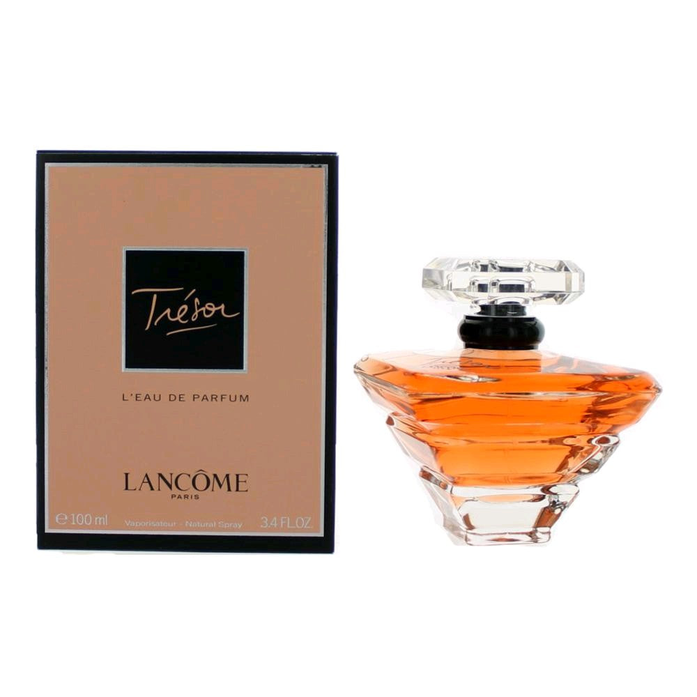 Bottle of Tresor by Lancome, 3.4 oz L'Eau De Parfum Spray for Women